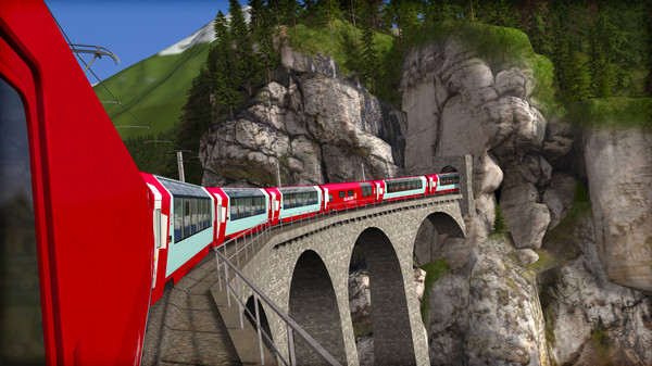 Train Simulator: Albula Line: St Moritz - Thusis Route Add-On for steam Train Simulator: Albula Line: St Moritz - Thusis Route Add-On for steam