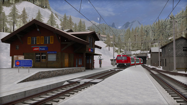 KHAiHOM.com - Train Simulator: Albula Line: St Moritz - Thusis Route Add-On