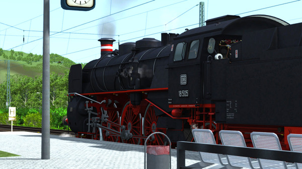 KHAiHOM.com - Train Simulator: DB BR 18 Steam Loco Add-On