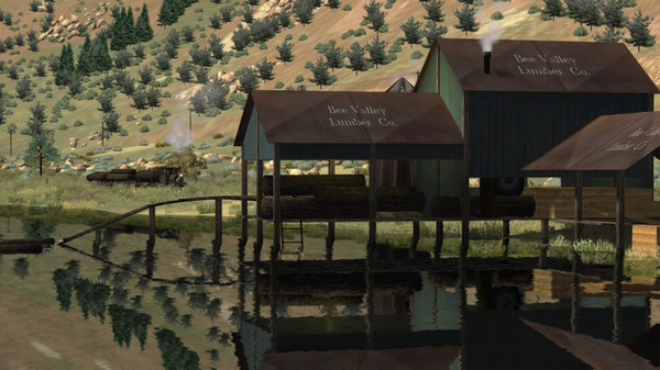 скриншот Train Simulator: Clear Creek Log & Lumber Expansion Pack Add-On 1
