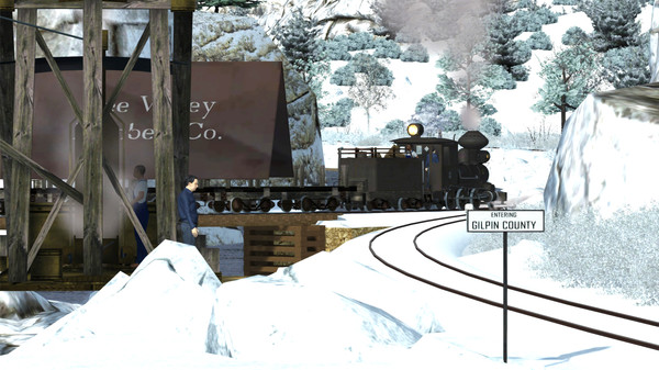 скриншот Train Simulator: Clear Creek Log & Lumber Expansion Pack Add-On 2