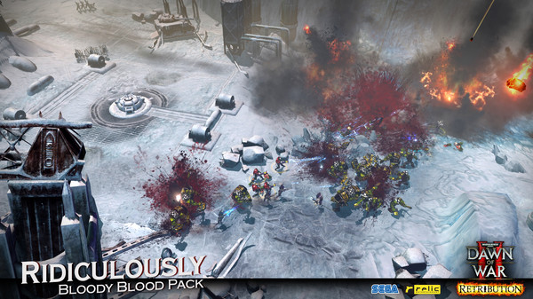 скриншот Warhammer 40,000: Dawn of War II - Retribution - Ridiculously Bloody Blood Pack 0