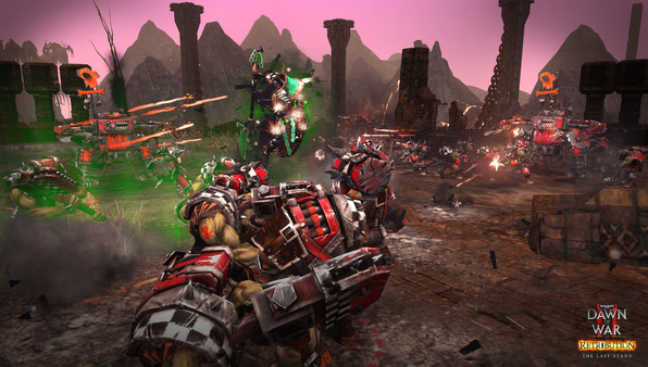 скриншот Warhammer 40,000: Dawn of War II - Retribution - The Last Stand Necron Overlord 2