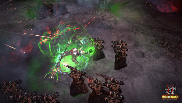 скриншот Warhammer 40,000: Dawn of War II - Retribution - The Last Stand Necron Overlord 0