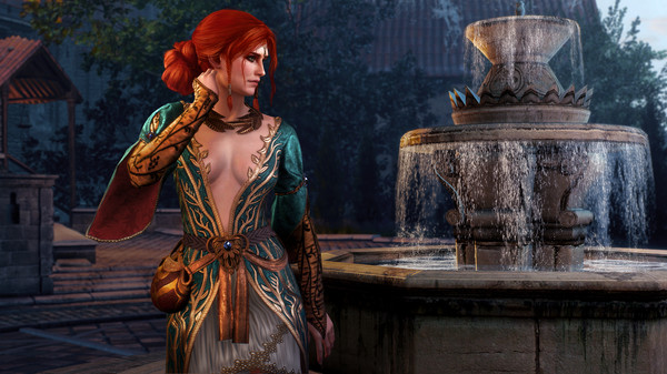 скриншот The Witcher 3: Wild Hunt - Alternative Look for Triss 0