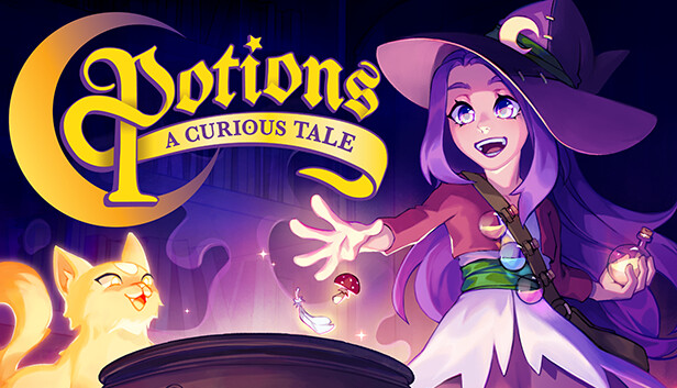 Capsule image of "Potions: A Curious Tale" which used RoboStreamer for Steam Broadcasting