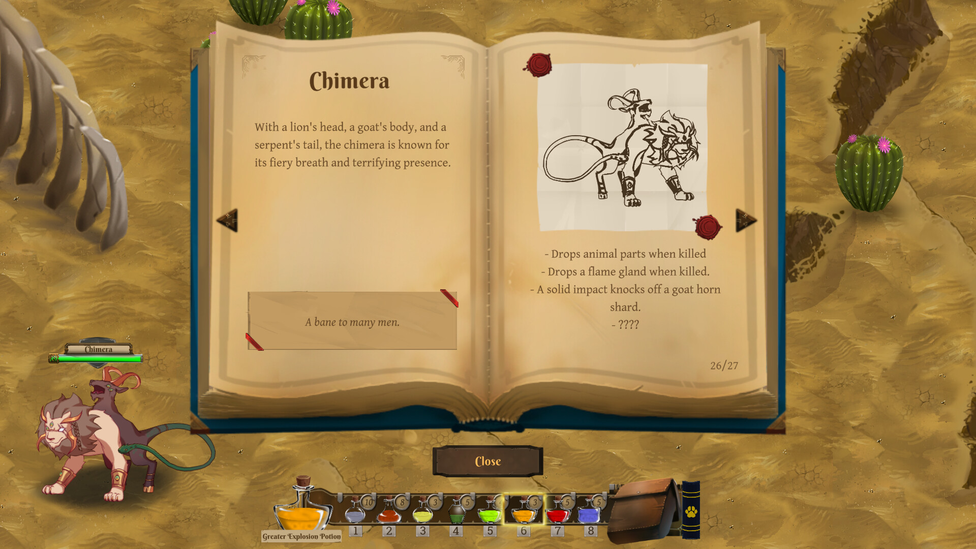 Potions: A Curious Tale Game Review - Crafting system in Potions: A Curious Tale