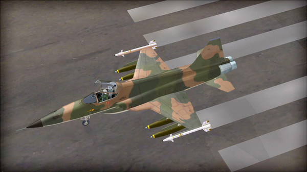KHAiHOM.com - FSX: Steam Edition - Northrop F-5E Tiger II Add-On