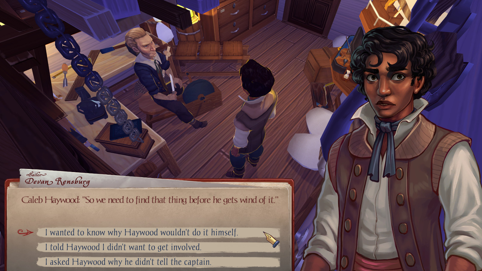 Herald: An Interactive Period Drama - Book I & II screenshot 8