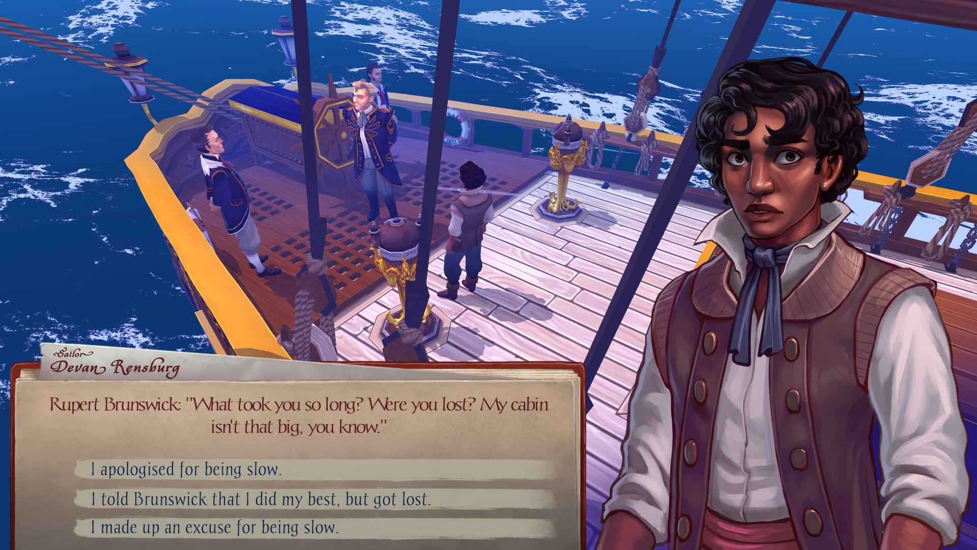 Herald: An Interactive Period Drama - Book I & II screenshot 2