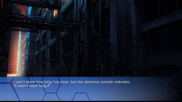 скриншот Orion: A Sci-Fi Visual Novel 2