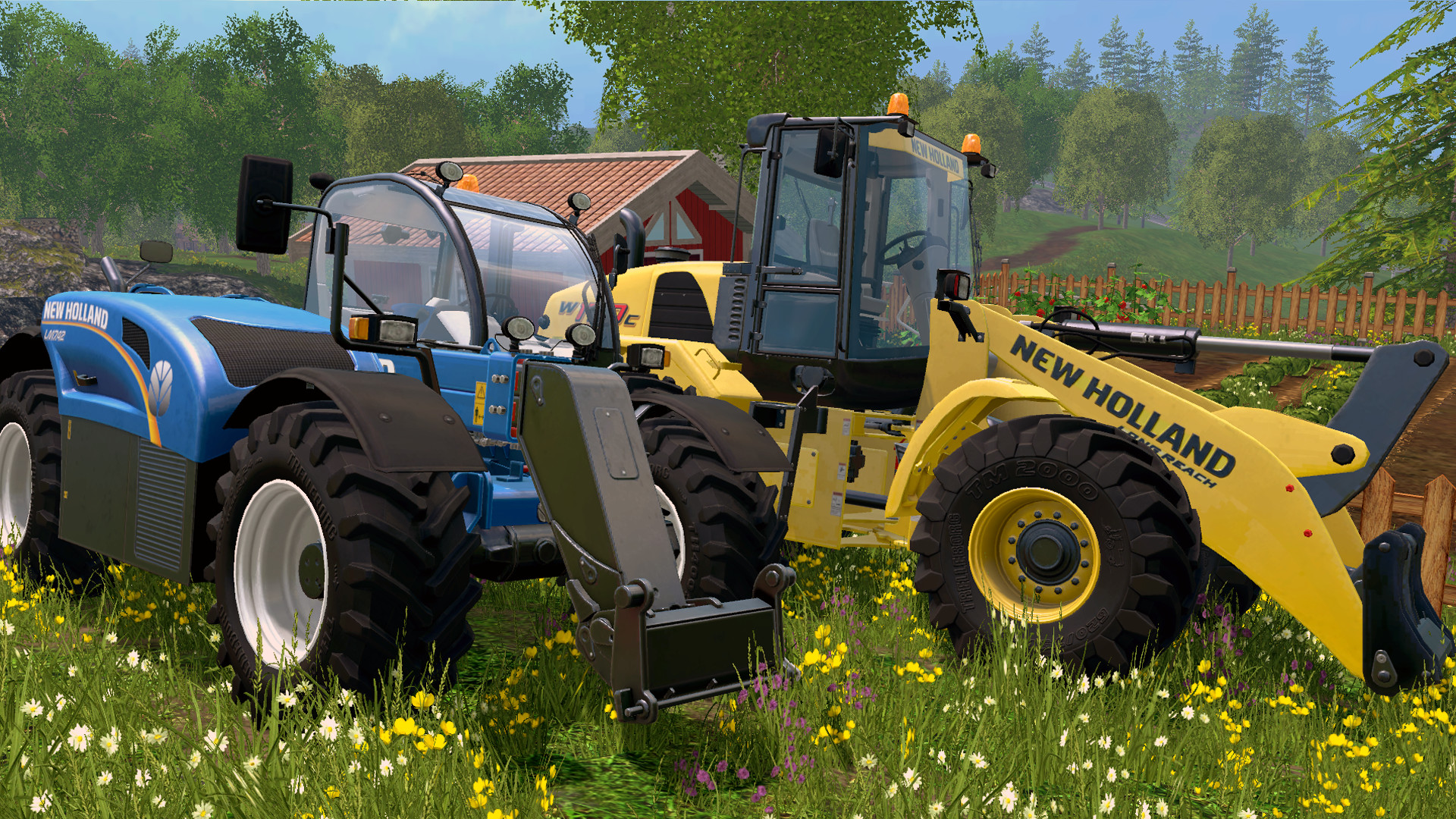 Farming Simulator 15 - New Holland Loader Pack Featured Screenshot #1