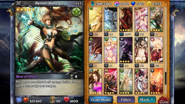 Скриншоты Epic Cards Battle(TCG) 2