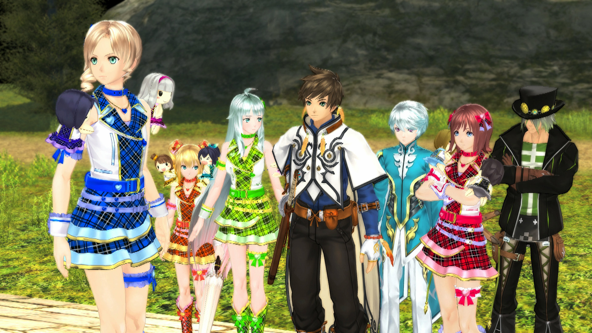 Tales of Zestiria - Idolmaster Costume Set,gameru, игры, игровые новости, о...