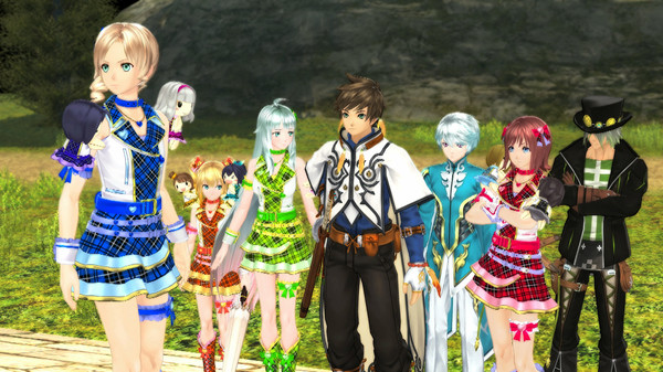 скриншот Tales of Zestiria - Idolmaster Costume Set 0