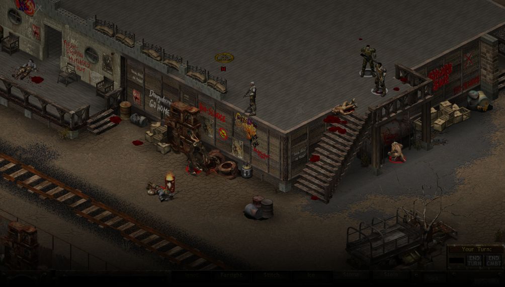 Fallout Tactics: Brotherhood of Steel - Imagem de Fundo do Jogo