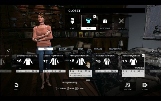 скриншот D4: Olivia's Costume Full Unlock Key 1