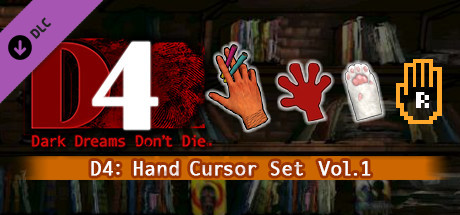 D4: Hand Cursor Set　Vol.1 banner image