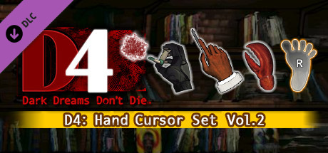 D4: Hand Cursor Set　Vol.2 banner image