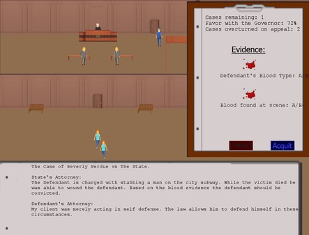 скриншот Judged: A Court Simulator 3