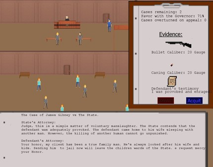 скриншот Judged: A Court Simulator 4
