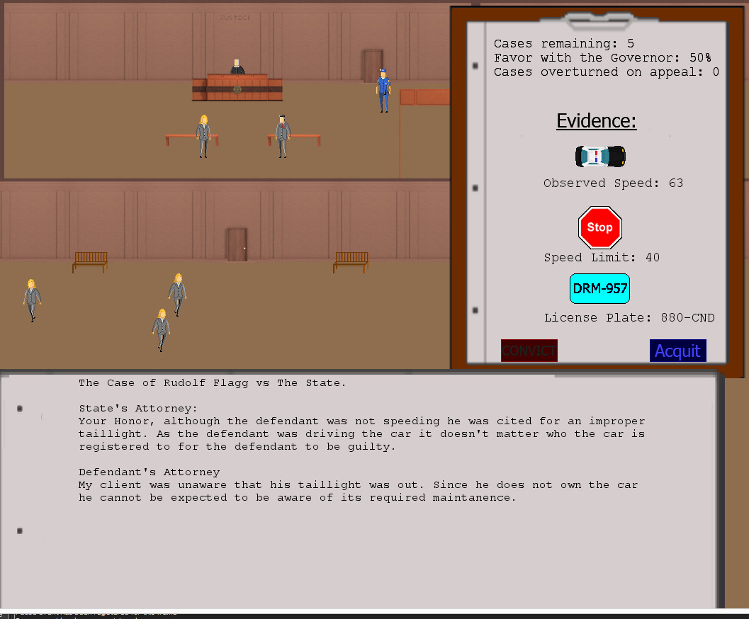 Judged: A Court Simulator screenshot 3