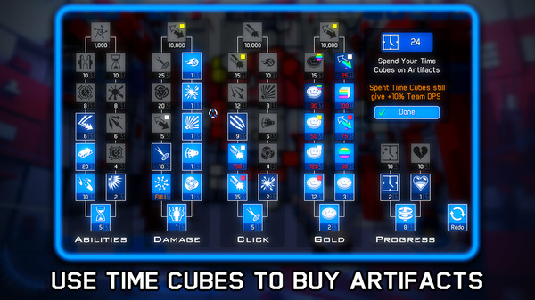 Screenshot of Time Clickers