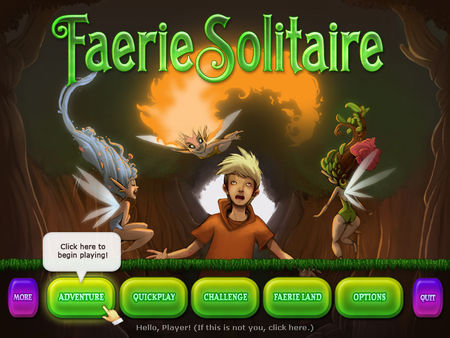 Faerie Solitaire скриншот