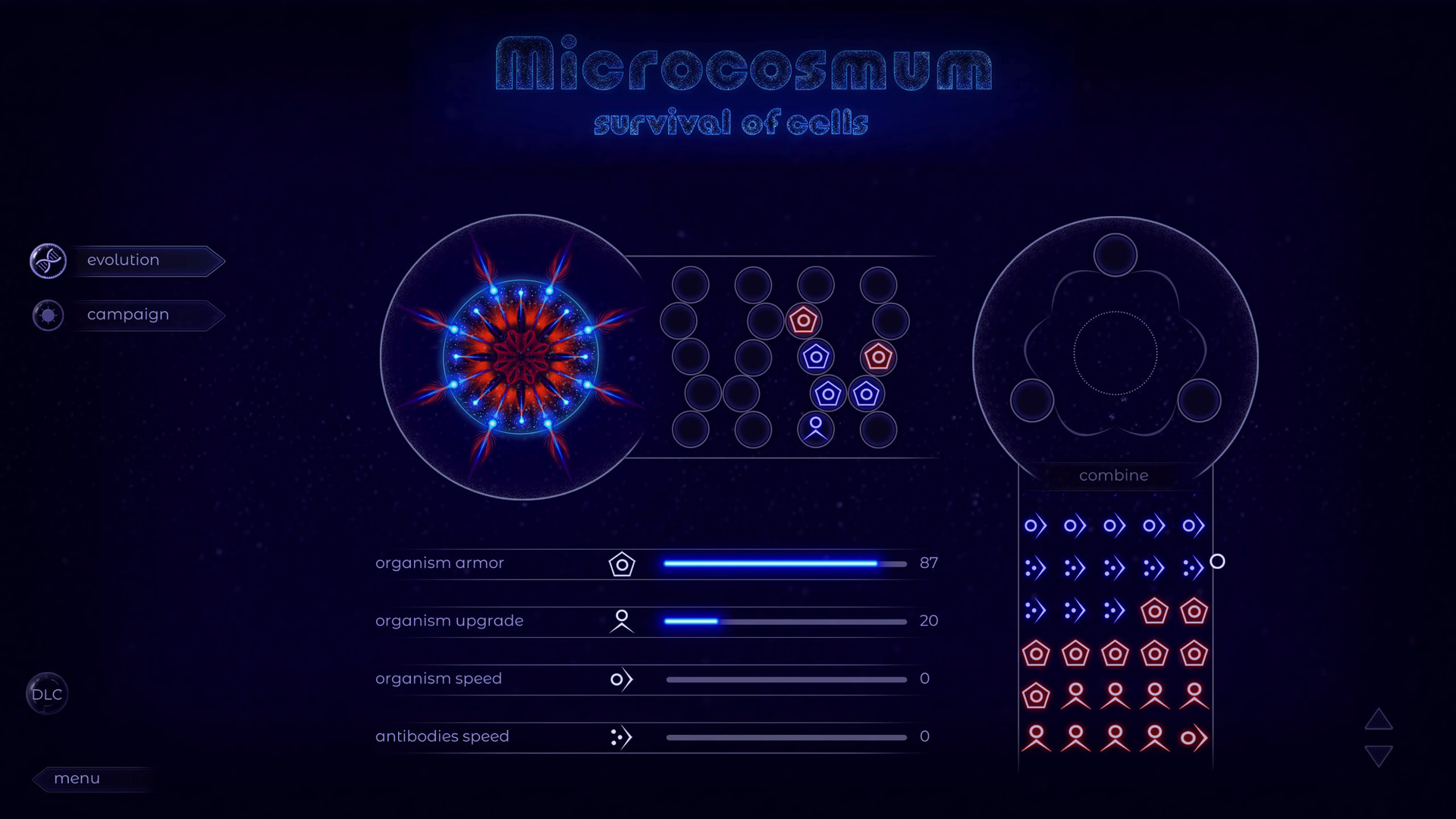 Microcosmum: survival of cells #3