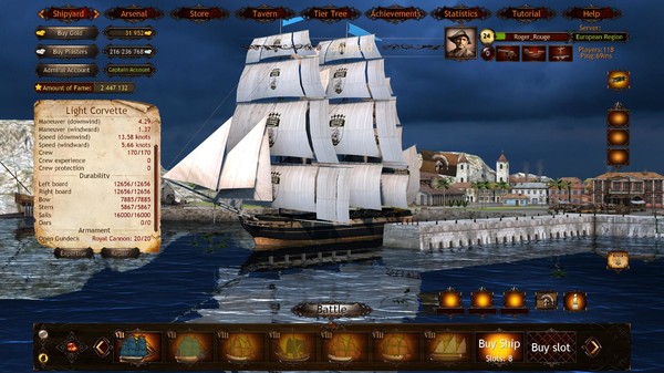 скриншот Wind of Luck: Arena - Mediterranean Admiral pack 0