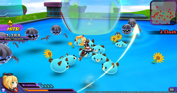 Hyperdimension Neptunia U: Action Unleashed скриншот