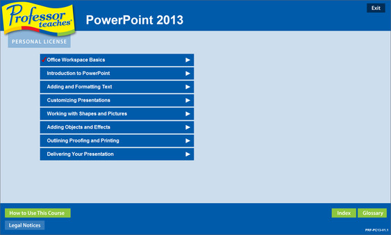 Professor Teaches® PowerPoint 2013 & 365 for steam