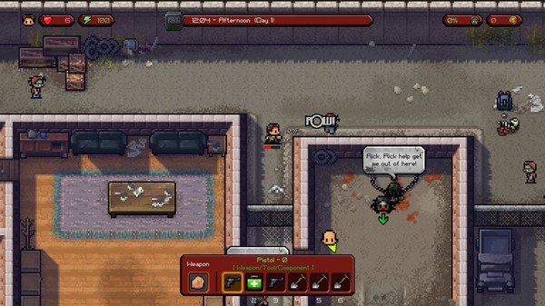 The Escapists: The Walking Dead скриншот