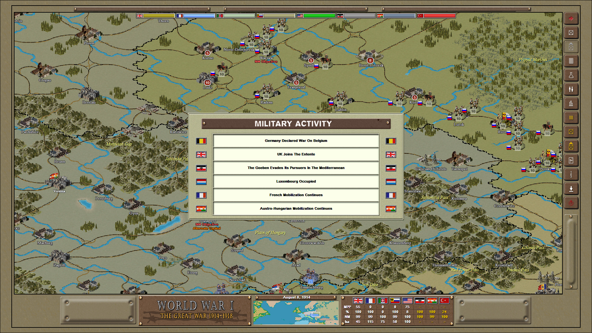 Strategic Command Classic: WWI #4