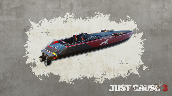 KHAiHOM.com - Just Cause™ 3 - Mini-Gun Racing Boat