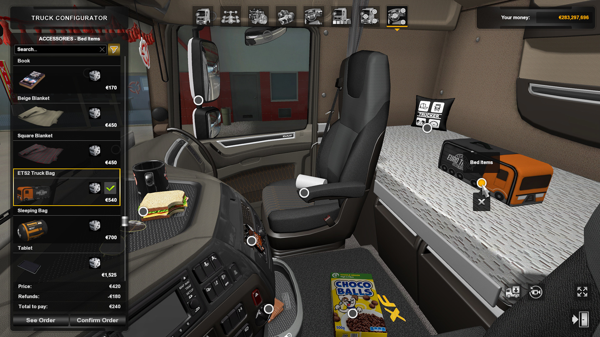 Uregelmæssigheder tælle udvikling Euro Truck Simulator 2 - Cabin Accessories on Steam