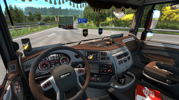 скриншот Euro Truck Simulator 2 - Cabin Accessories 0
