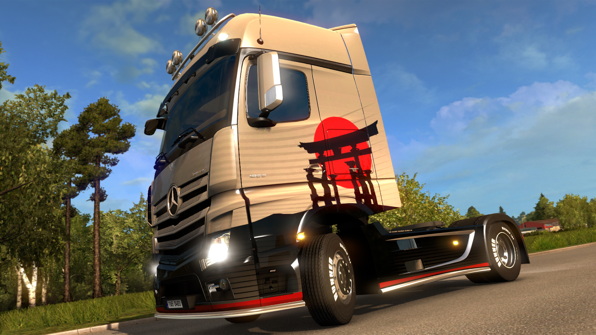 Euro Truck Simulator 2 - Japanese Paint Jobs Pack Featured Screenshot #1