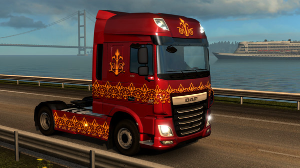 скриншот Euro Truck Simulator 2 - Turkish Paint Jobs Pack 3