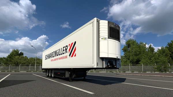 скриншот Euro Truck Simulator 2 - Schwarzmüller Trailer Pack 2