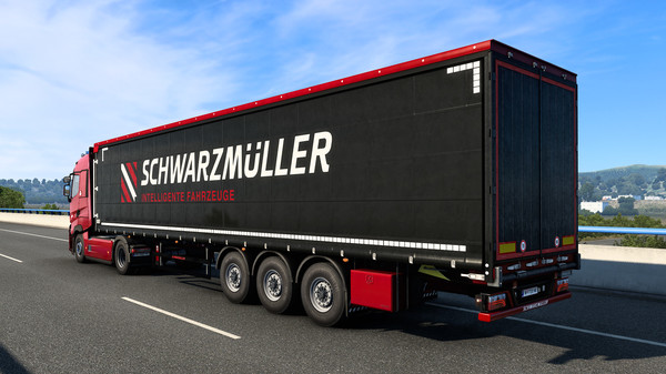 скриншот Euro Truck Simulator 2 - Schwarzmüller Trailer Pack 0