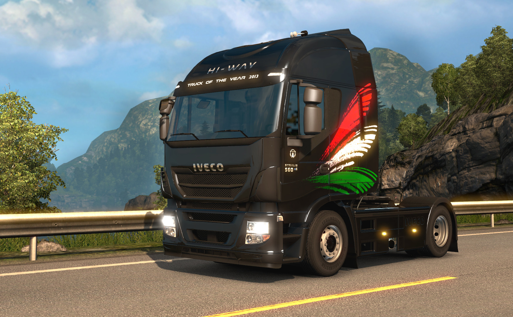 Euro Truck Simulator 2 - Hungarian Paint Jobs Pack Featured Screenshot #1