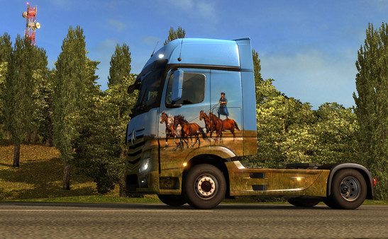 скриншот Euro Truck Simulator 2 - Hungarian Paint Jobs Pack 1