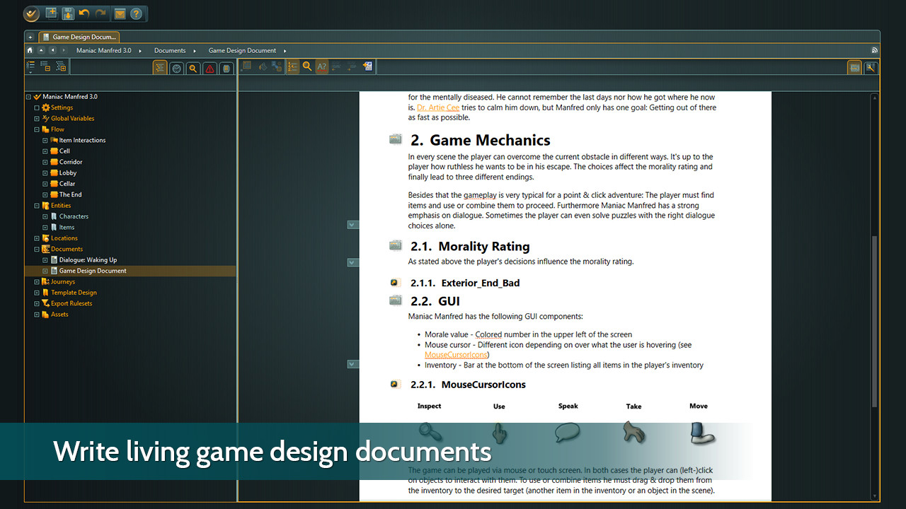 articy:draft 3 - Flex License 5