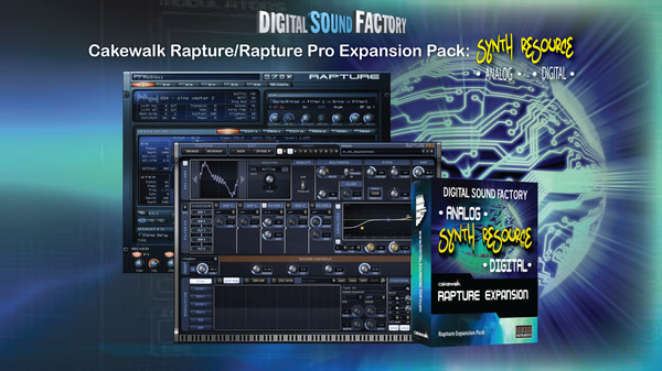 скриншот Digital Sound Factory - Synth Resource 1