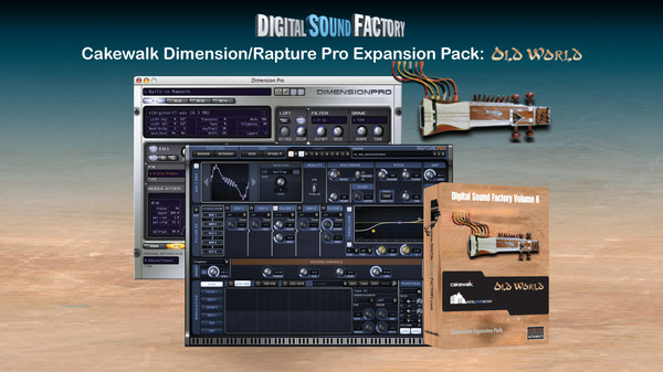 скриншот Digital Sound Factory - Vol. 6 - Old World Instruments 0