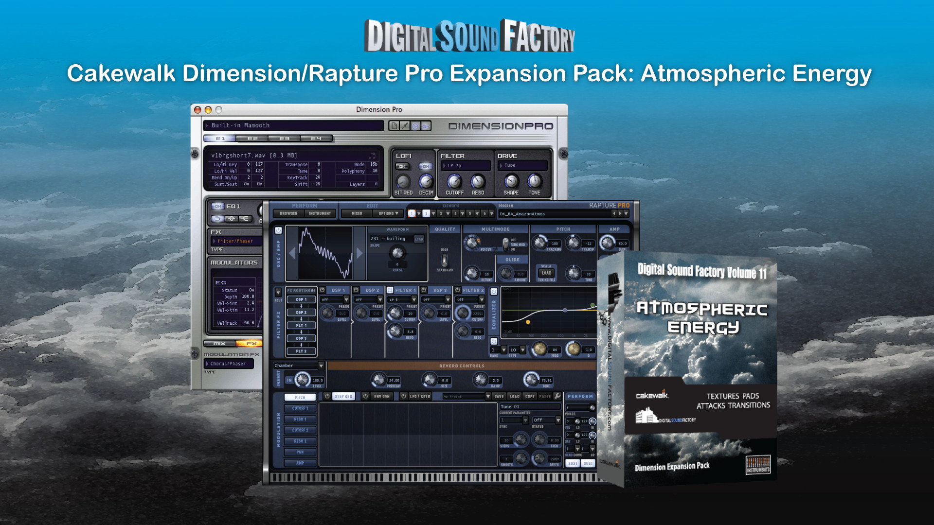 Digital Sound Factory - Vol. 11 - Atmospheric Energy Featured Screenshot #1