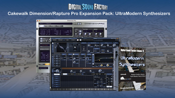 скриншот Digital Sound Factory - Vol. 12 - UltraModern Synthesizers 0