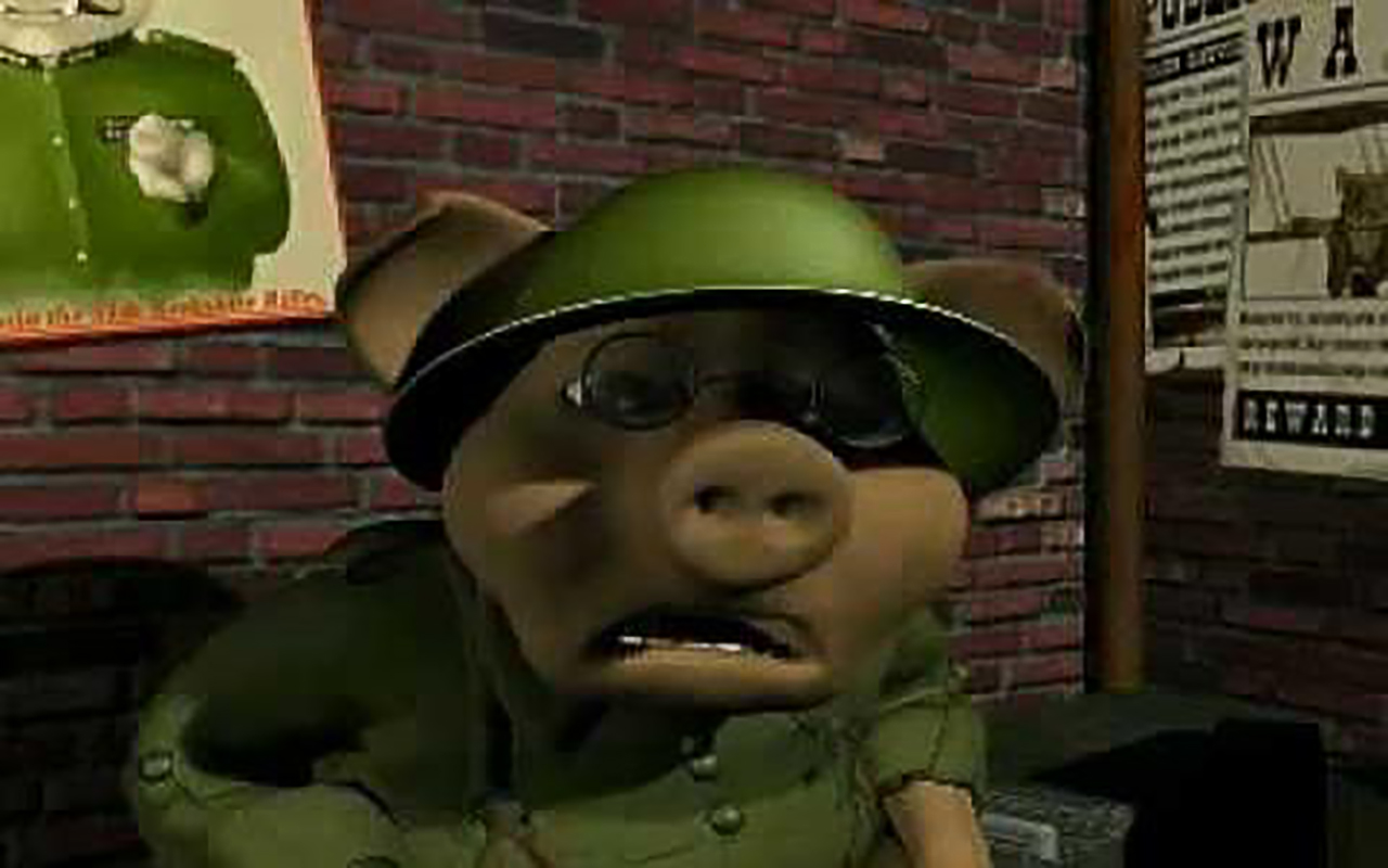 pig war playstation 1