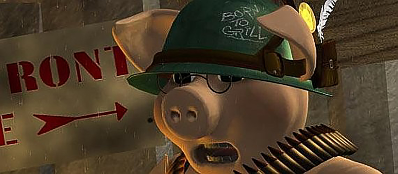 pig war playstation 1